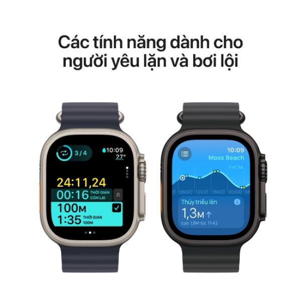 Apple Watch Ultra 2 (2024) LTE 49mm Viền Titanium Dây Trail Loop-APPLE-WATCH-ULTRA-2024-49-2