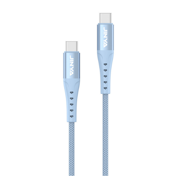 Cáp Type-C to Type-C Jinya Bọc Dù 1.8m-JA5035-6
