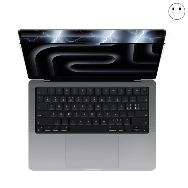 Dán màn hình chống nhìn trộm MacBook Air 15 inch M2 M3 M4 JCPAL EasyOn Magnetic-JCP2666-6