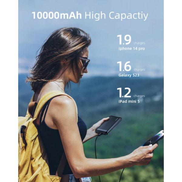 Pin sạc dự phòng Innostyle PowerSmart 10.000 mAh 20W IP20G2-IP20G2BLK-4