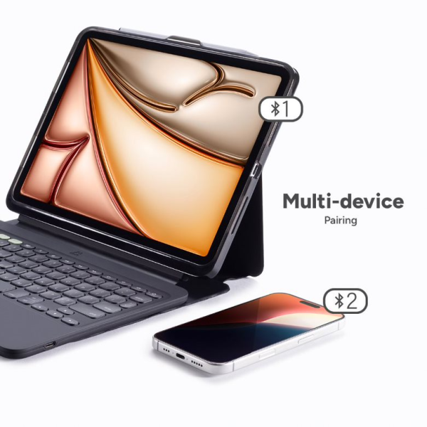 Ốp lưng kèm bàn phím iPad Air 13 inch (Air 7 6) Pro 12.9 inch ZAGG Pro Keys 2-103414651-15