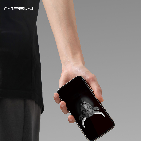 Cường lực iPhone 16 Pro Max Mipow Kingbull Ultra Clear (không viền)-BJ604-CR-3
