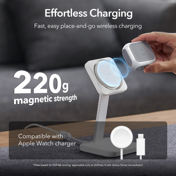 Ốp dẻo AirPods 4 ESR Orbit Hybrid (HaloLock)-4894240228920-4