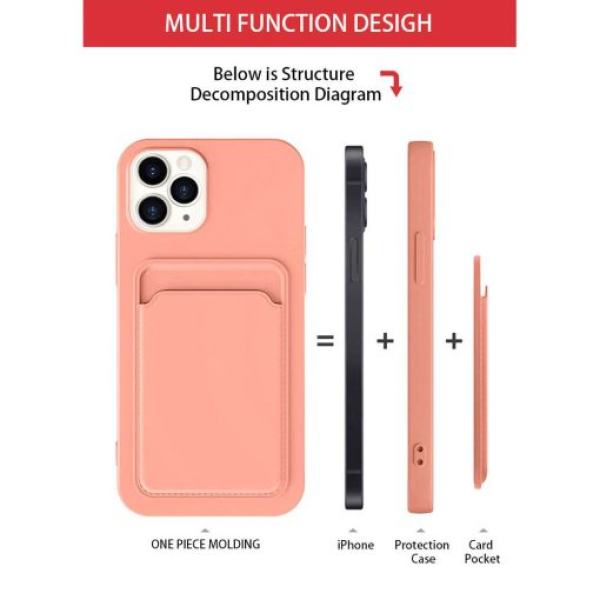 Ốp lưng iPhone 15 Pro Max Mipow Card Bag TPU Leather-MC15A04-BK-6