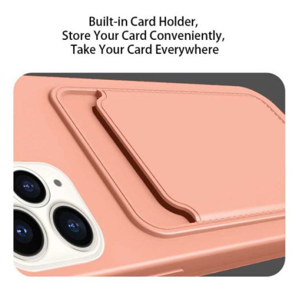 Ốp lưng iPhone 15 Pro Max Mipow Card Bag TPU Leather-MC15A04-BK-9