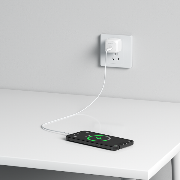 Cốc sạc nhanh Belkin 45W Type-C PD Wall Charger-WCA013QCWH-5