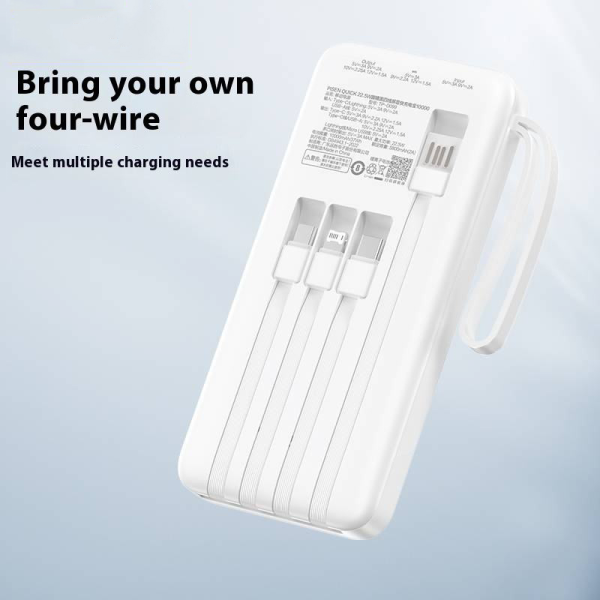 Pin sạc dự phòng Pisen 10.000 mAh 22.5W Quick PowerLink Round-TP-D099-6