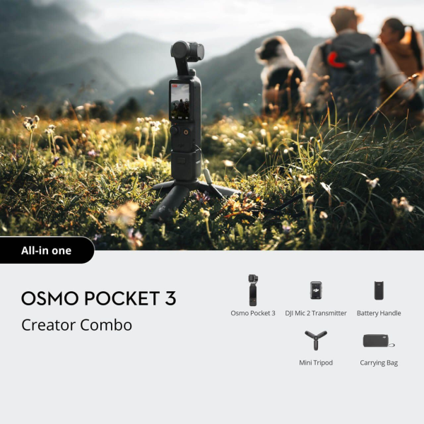 Combo Máy quay cầm tay DJI Osmo Pocket 3 Creator-POCKET3CB-7