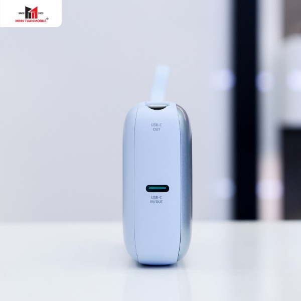 Pin sạc dự phòng Innostyle 10.000 mAh 22.5W PowerMini II Led-IP22G2BB-8
