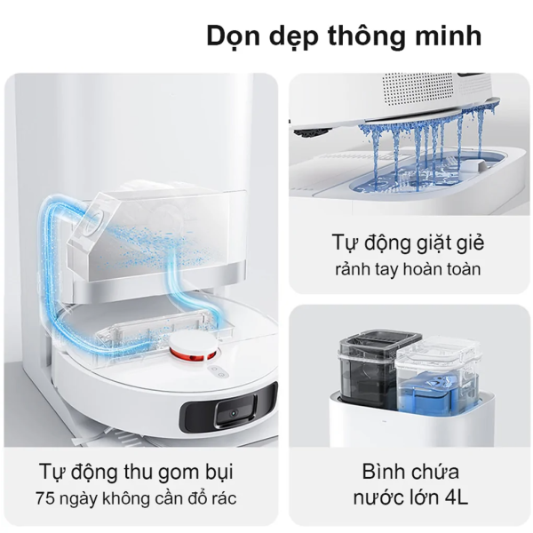 Robot hút bụi lau nhà Xiaomi Vacuum X20+-BHR8124EU-6