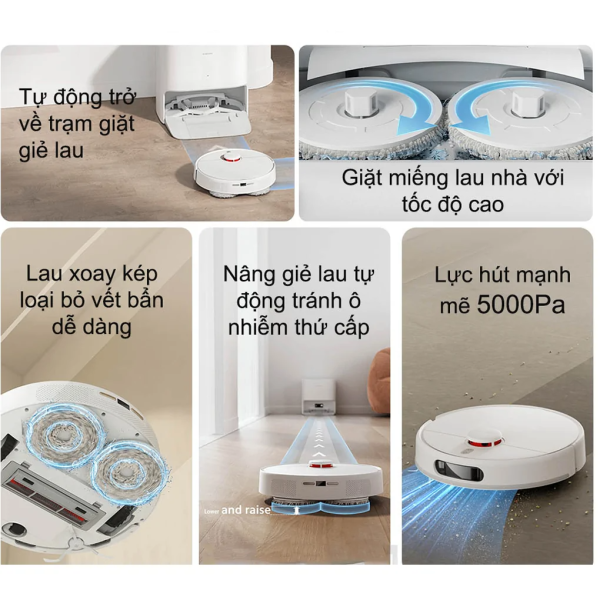 Robot hút bụi lau nhà Xiaomi Vacuum X20-BHR7955US-7