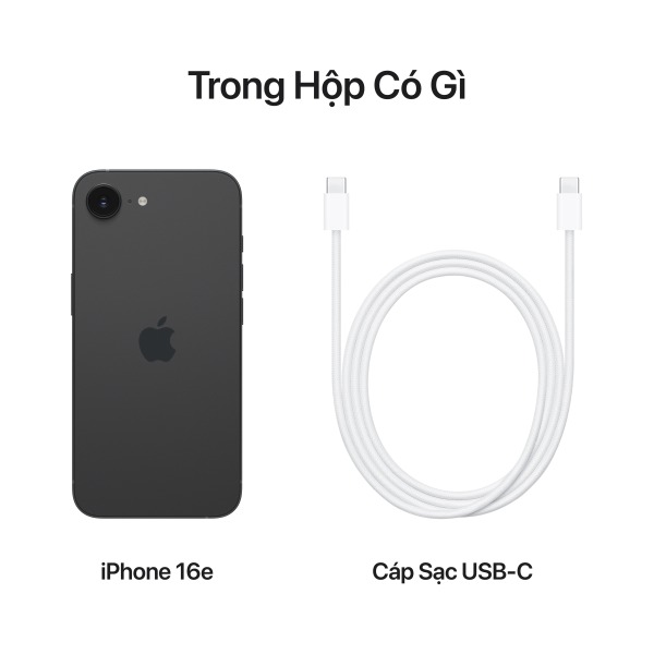 iPhone 16e 256GB - Chính hãng VN A-MD1T4VN A-5