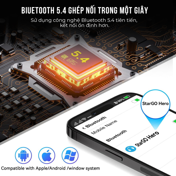 Tai nghe Bluetooth Stargo Hero-STARHERO-3