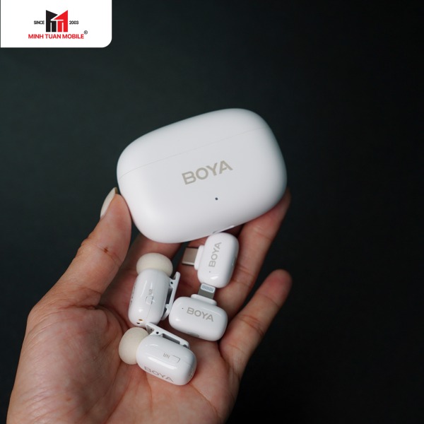 Micro không dây Boya Mini 13 (Case)-BOYA MINI-13-13