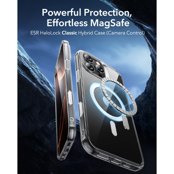 Ốp lưng Magsafe iPhone 16 Pro Max ESR Classic Hybrid HaloLock (Camera Control)-4894240255391-3