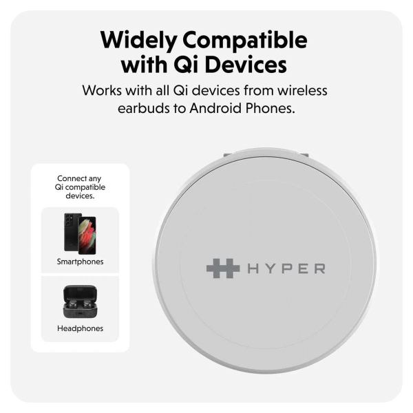 Đế sạc không dây HyperJuice Qi2 2 in 1 Magnetic Charging Stand-HJ3310WHGL-6