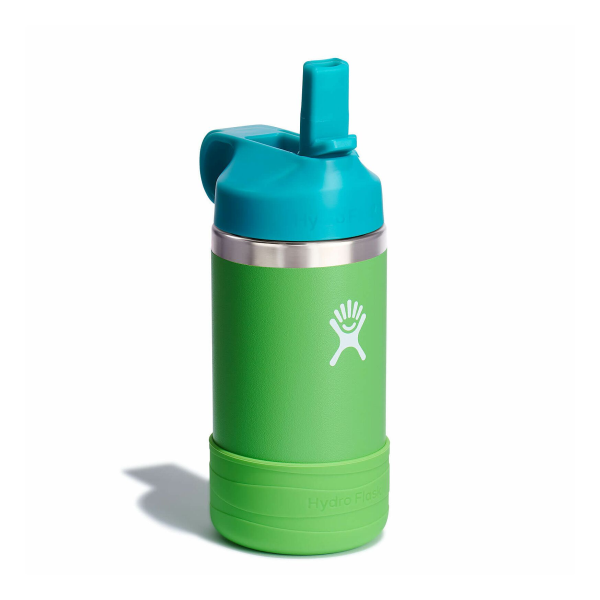 Bình nước giữ nhiệt dành cho trẻ Hydro Flask Kids Wide Mouth Straw Cap & Boot Anemone 12 OZ-W12CSWBB334-4