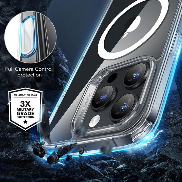 Ốp lưng Magsafe iPhone 16 Pro ESR Classic Hybrid HaloLock (Camera Control)-4894240255490-4