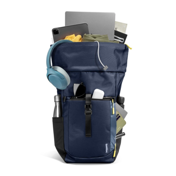 Balo MacBook 16 inch Tomtoc Roll Top Laptop BackPack Travel Commute Casual Daypack-T61M1G1-9