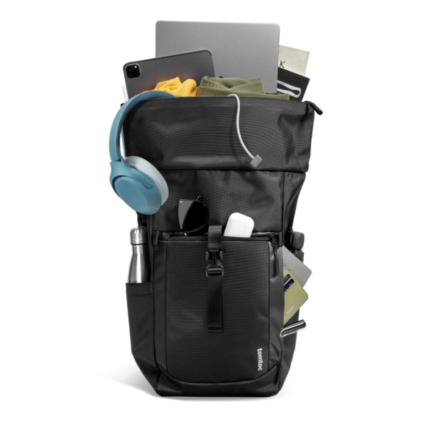 Balo MacBook 16 inch Tomtoc Roll Top Laptop BackPack Travel Commute Casual Daypack-T61M1G1-6