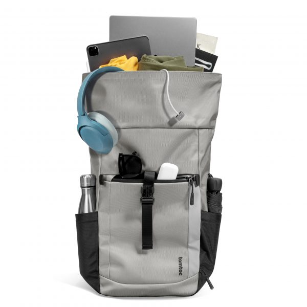 Balo MacBook 16 inch Tomtoc Roll Top Laptop BackPack Travel Commute Casual Daypack-T61M1G1-5