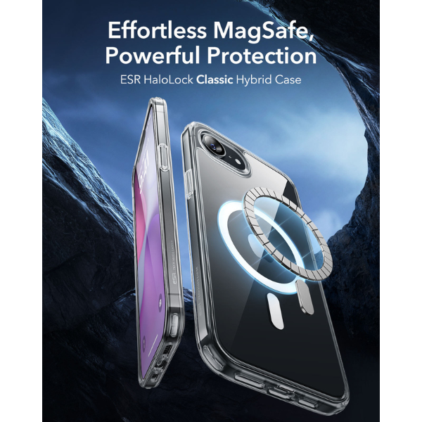 Ốp lưng Magsafe iPhone 16e ESR Classic Hybrid HaloLock-4894240261323-4