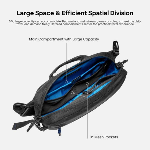 Túi đeo chéo Tomtoc Wander X-Pac Daily Sling-T26S1D1-2