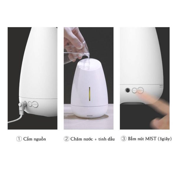 Máy xông tinh dầu Mipow Vaso 3.0 Music Aromatherapy Diffuser-BTA200S-BK-6