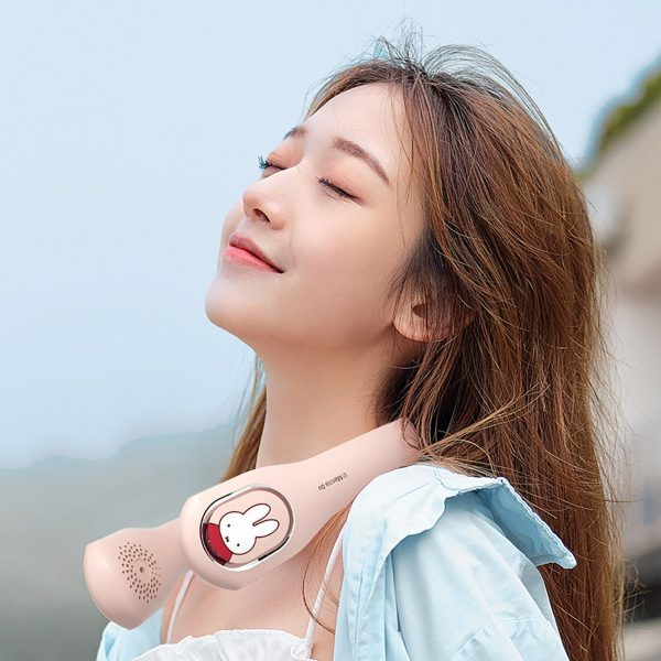 Quạt cổ không dây Mipow Miffy Neck Fan-MF12-LG-3