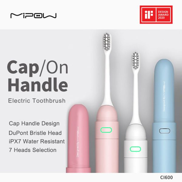 Bàn chải điện Mipow N2 Sonic Toothbrush - CI600-CI-600-BK-12