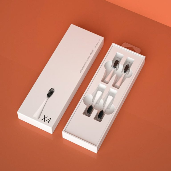Bộ 4 đầu bàn chải Mipow I3 Plus Ultrasonic Toothbrush Travel Edition CI-900-YST-CI-900-YSTTZ-2