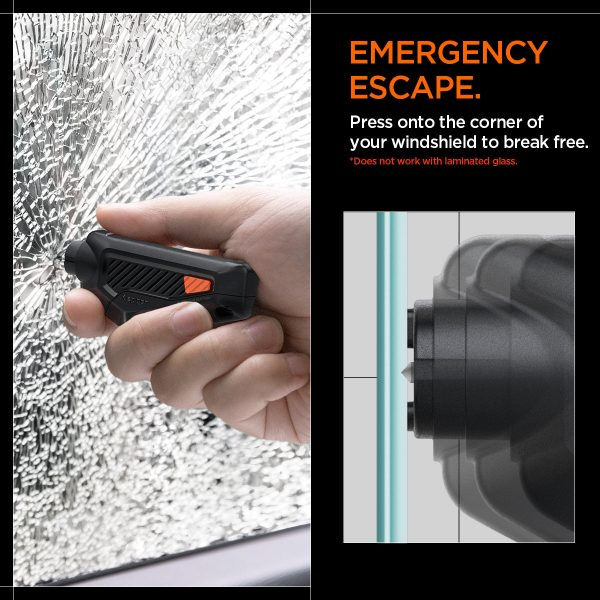 Bộ phụ kiện dụng cụ thoát hiểm Spigen Car Escape Tool-ACP06988-5