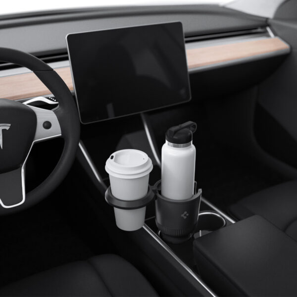 Phụ kiện để ly trên xe hơi Spigen Hydrohub Cup Holder (ly lớn) - CH100-ACP02235-9