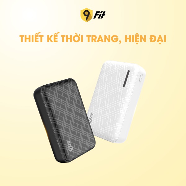 Pin sạc dự phòng 9Fit Lite 10.000 mAh 3.7V Li-Polymer-9PL10K03B-8