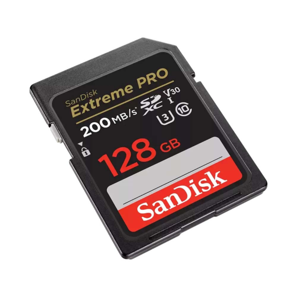 Thẻ nhớ SDXC Sandisk Extreme Pro 128GB V30 U3 C10 UHS-I 200MB s (SDSDXXD-128G-GN4IN)-MC24042423-2