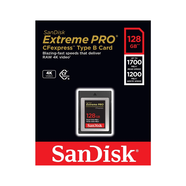 Thẻ nhớ CFexpress Type B SanDisk Extreme Pro 128GB up to 1700MB s (SDCFE-128G-GN4NN)-MC03022506-2