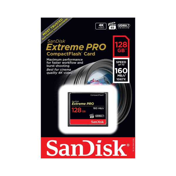 Thẻ nhớ CompactFlash (CF) SanDisk Extreme Pro 128GB 1067X upto 160MB s (SDCFXPS-128G-X46)-MC03022501-4
