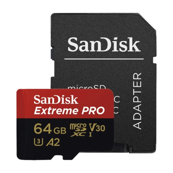 Thẻ nhớ MicroSDXC Sandisk Extreme Pro 64GB V30 U3 UHS-I 200MB s (SDSQXCU-064G-GN6MA)-MC24042412-2
