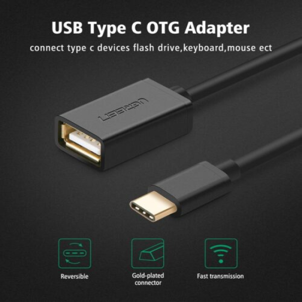 Cáp OTG USB Type C sang USB 3.0 Ugreen US154-30701-2