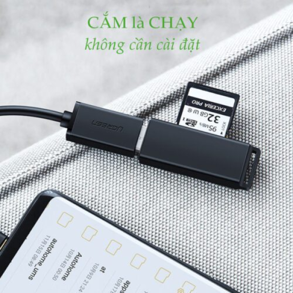 Cáp OTG USB Type C sang USB 3.0 Ugreen US154-30701-6