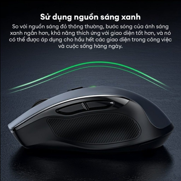Chuột máy tính công thái học không dây Ugreen MU006-15063-7