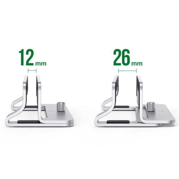 Đế đỡ để máy tính xách tay dọc Ugreen LP258 hợp kim nhôm-20471-8