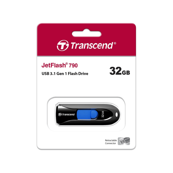 USB 3.1 Gen1 Transcend Jet Flash 790K 32GB 5Gbps (TS32GJF790K)-USB07072404-4