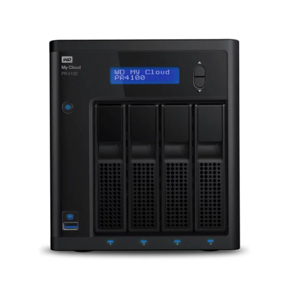 Ổ cứng mạng HDD Western Digital My Cloud PR4100 Pro LAN USB 3.0 0TB (WDBNFA0000NBK-SESN)-NAS03072401-2