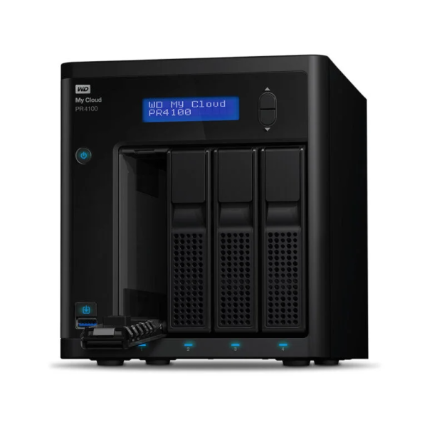 Ổ cứng mạng HDD Western Digital My Cloud PR4100 Pro LAN USB 3.0 0TB (WDBNFA0000NBK-SESN)-NAS03072401-3