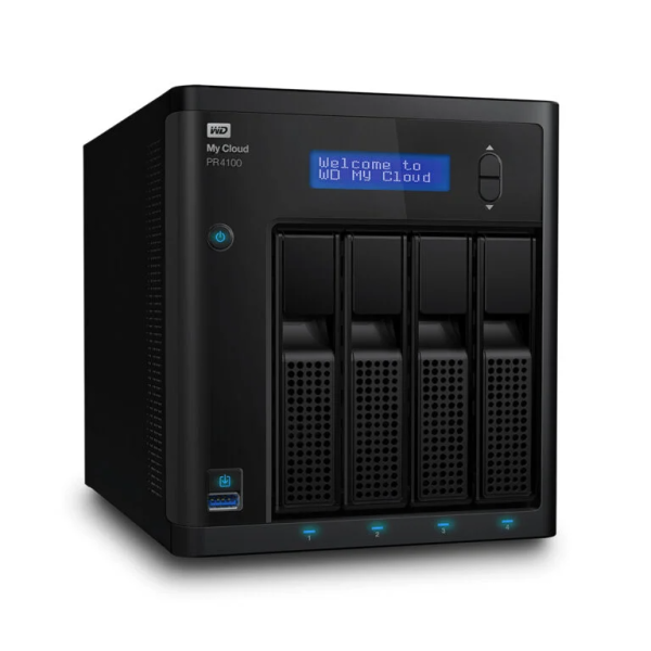 Ổ cứng mạng HDD Western Digital My Cloud PR4100 Pro LAN USB 3.0 0TB (WDBNFA0000NBK-SESN)-NAS03072401-4