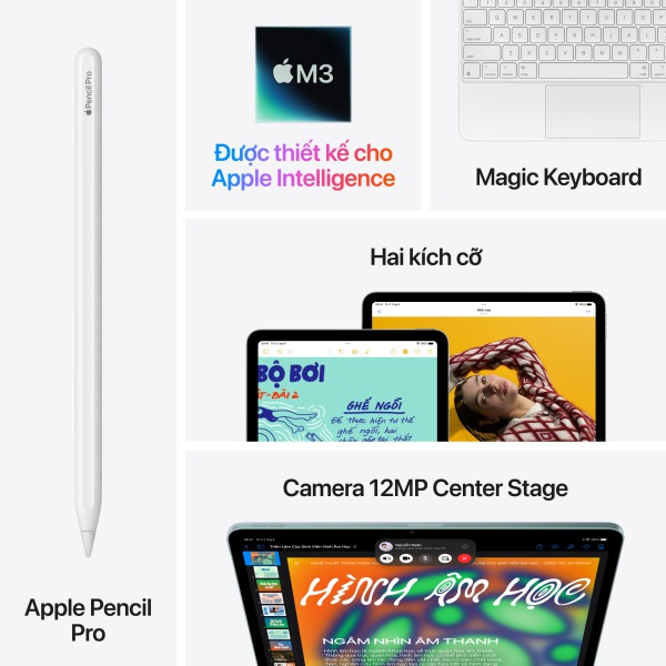iPad Air M3 11 inch Wifi 1TB - Chính hãng VN-MCAH4ZA A-10