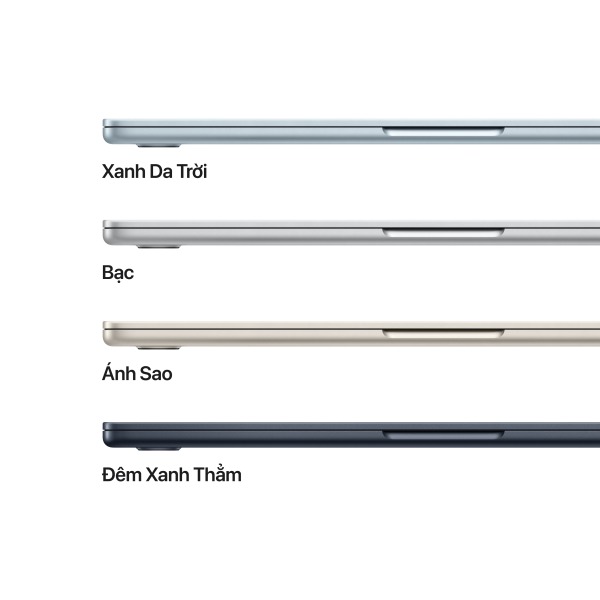MacBook Air M4 13 inch 8GPU 10CPU 16GB 256GB - Chính Hãng VN-MC6T4SA A-3