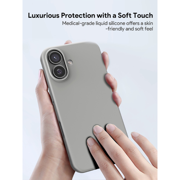 Ốp lưng Magsafe iPhone 16 Aukey Liquid Silicone-PC-GJ20AT-4