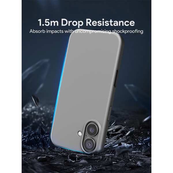Ốp lưng Magsafe iPhone 16 Aukey Liquid Silicone-PC-GJ20AT-9